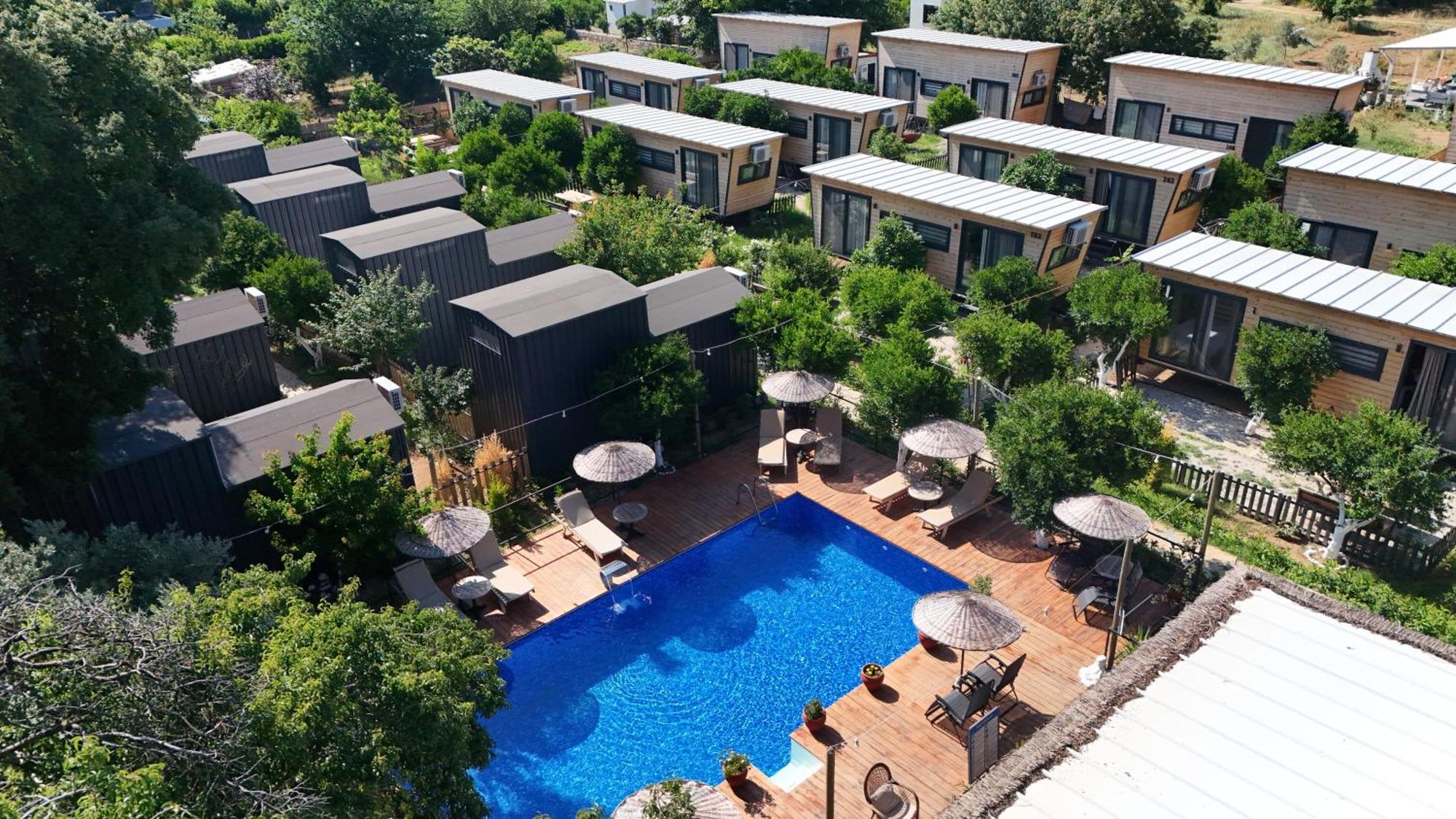 Gaia Tiny Houses Butik Hotel Bodrum Exterior foto